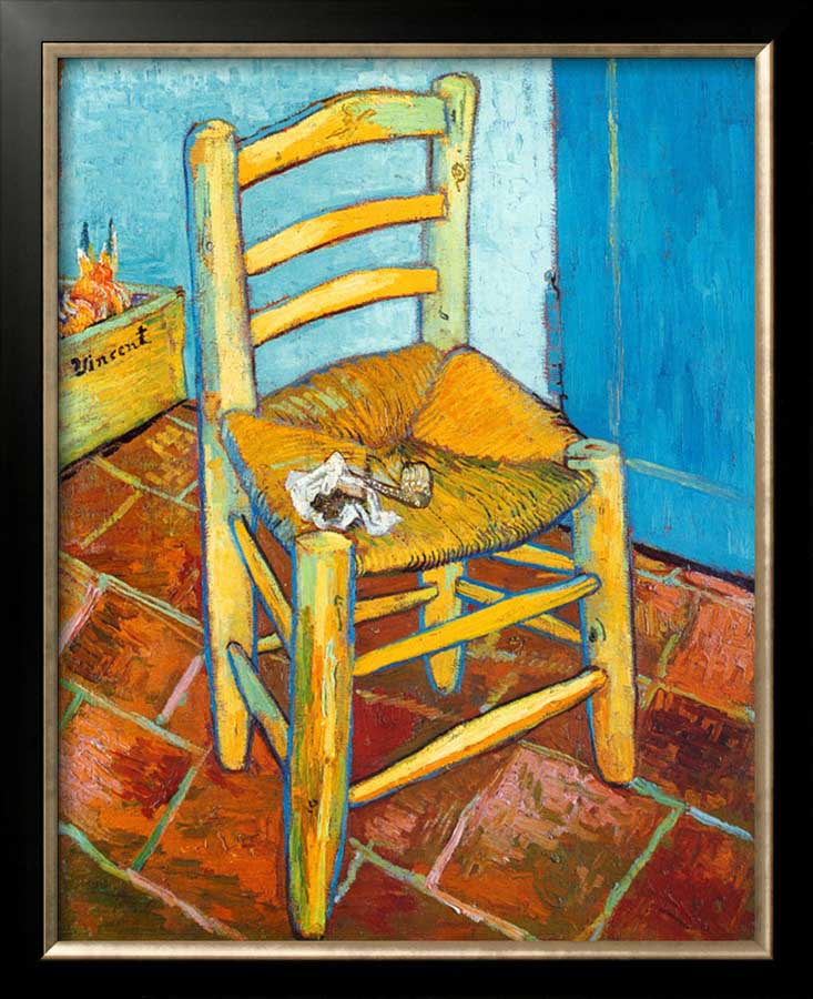 Chair with Pipe - Van Gogh Painting On Canvas